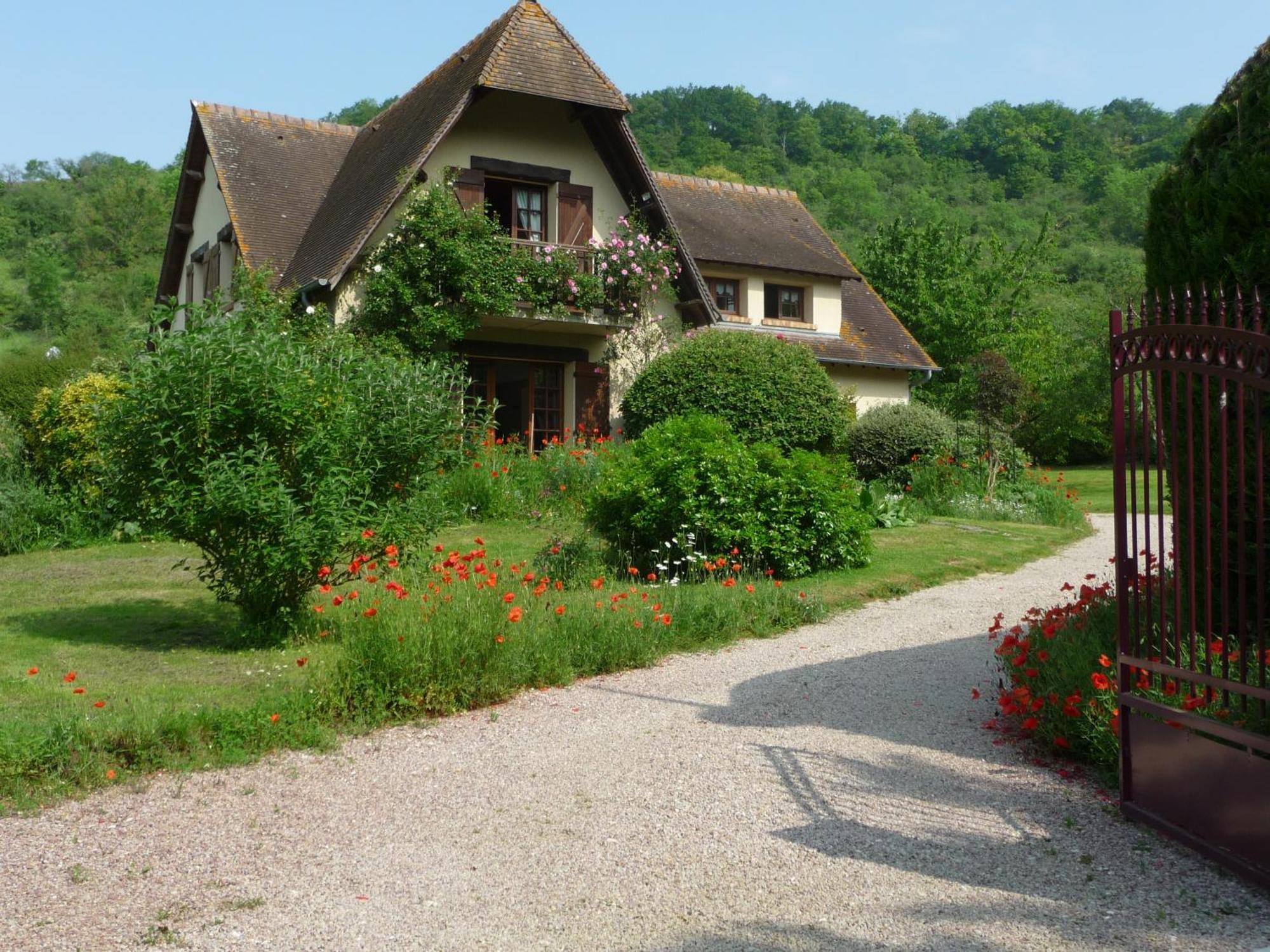 Maison D'Hotes Les Coquelicots Giverny Buitenkant foto
